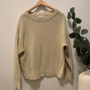 Universal Thread Chunky Knit Crew Neck Oversized Pullover Sweater